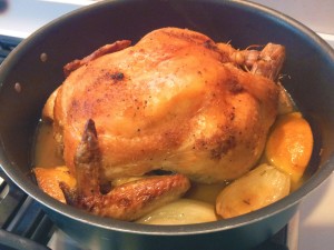 pollo in tegame